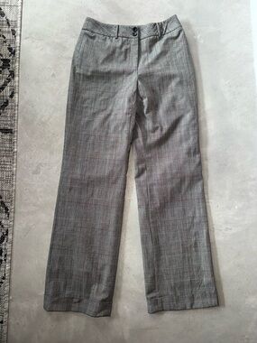 Ann Taylor Gray Plaid Women’s Dress Pants